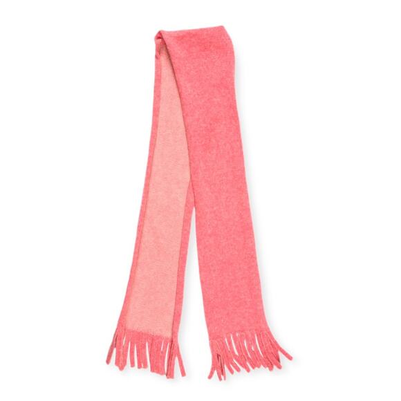 Runway Marc Jacobs Runway 2019 Pink Fringe End Scarf 64"x10" - Picture 1 of 7